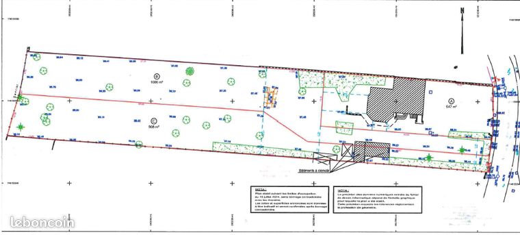 Terrain 1000 m² Saintry Sur Seine - direct Propriétaire