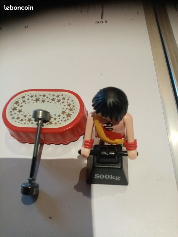 Personnage Playmobil Homme Dresseur De Cirque - Pièce D'occasion, Thème Vintage
