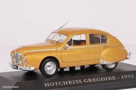 Miniature Hotchkiss Grégoire 1/43 - Minialuxe - Voiture Ancienne De Collection