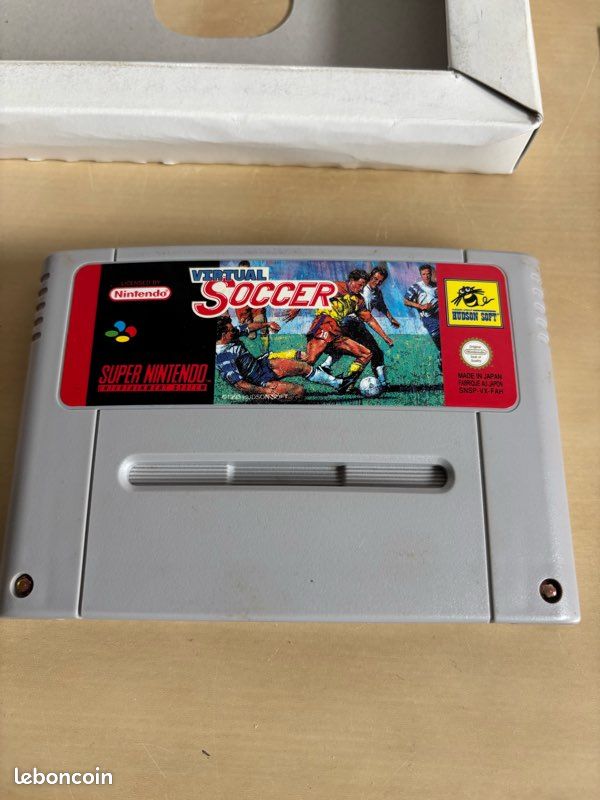 Jeu Super Nintendo Virtual Soccer (image 10)