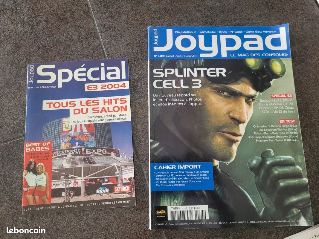 Revue Joypad N°142 Juin 2004 – Guide Stratégie Jeux Vidéo, Bon état