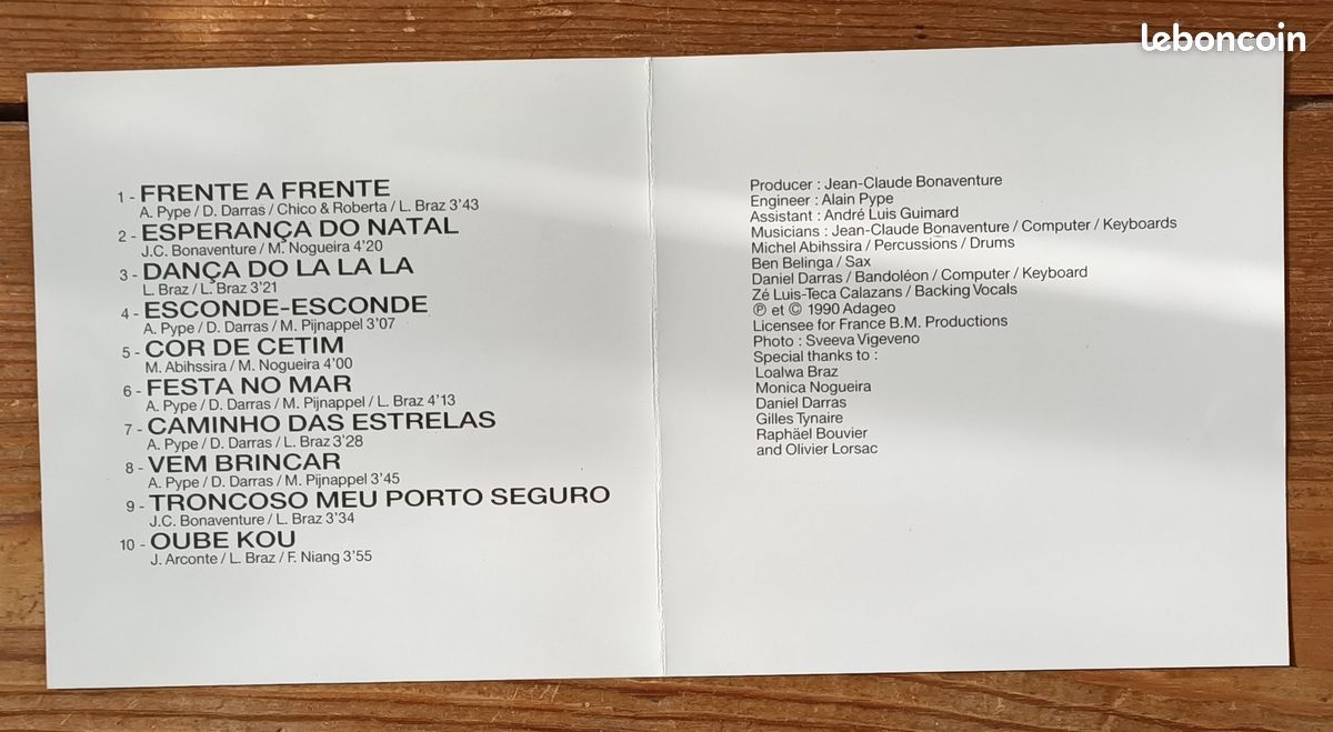 CHICO & ROBERTA, Frente a Frente, also including Natal, Carrere, CD (image 2)