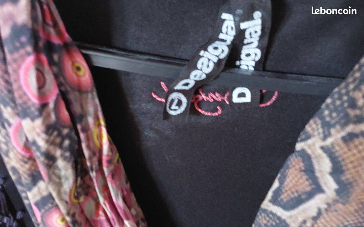 Robe noire taille L Desigual (image 5)