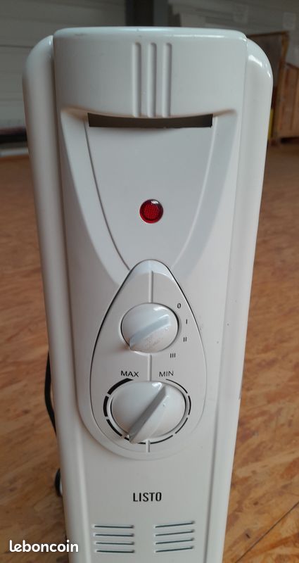 Radiateur bain d'huile 1500 W (image 2)