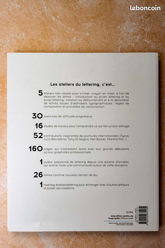 Livre Les Ateliers du Lettering – Francis Chouquet (image 2)