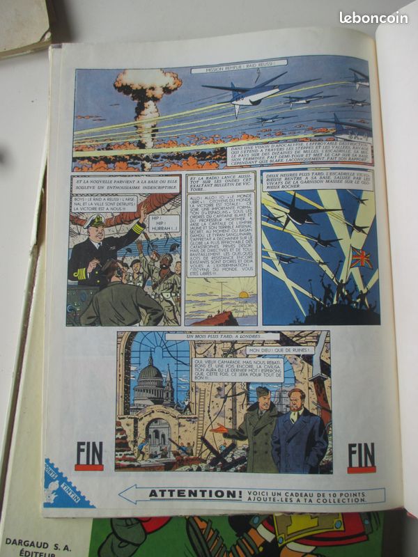 BD Edgar-P Jacobs Le secret de l'Espadon - Edition Lombard - 1957 (image 4)