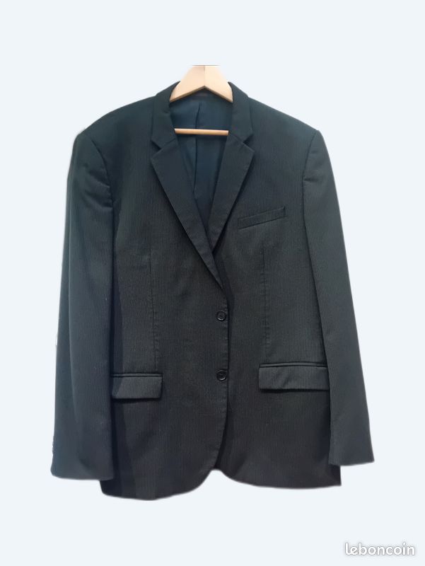 Costume homme années 80, veste oversize/pantalon Willson