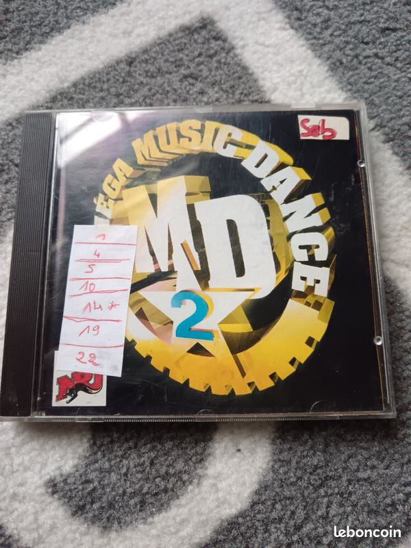 Mega music dance volume 2 nrj 1995 (image 1)
