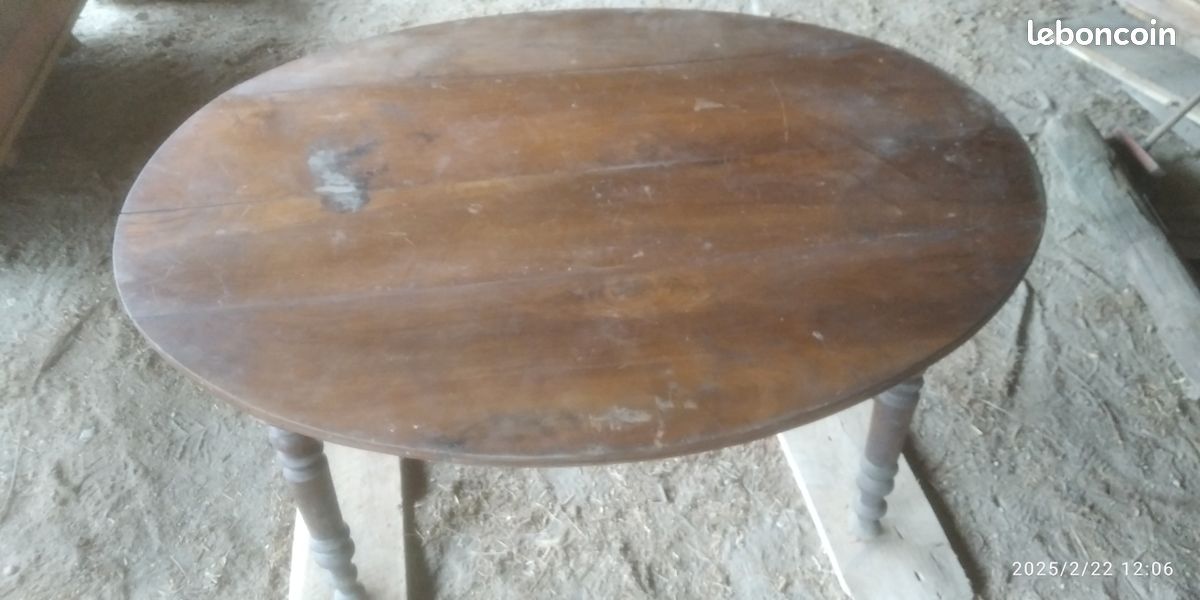 Ancienne table ovale (image 2)