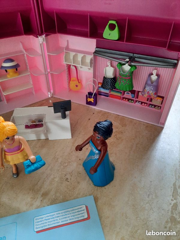 Playmobil 6862 Magasin transportable fashion girls (image 3)