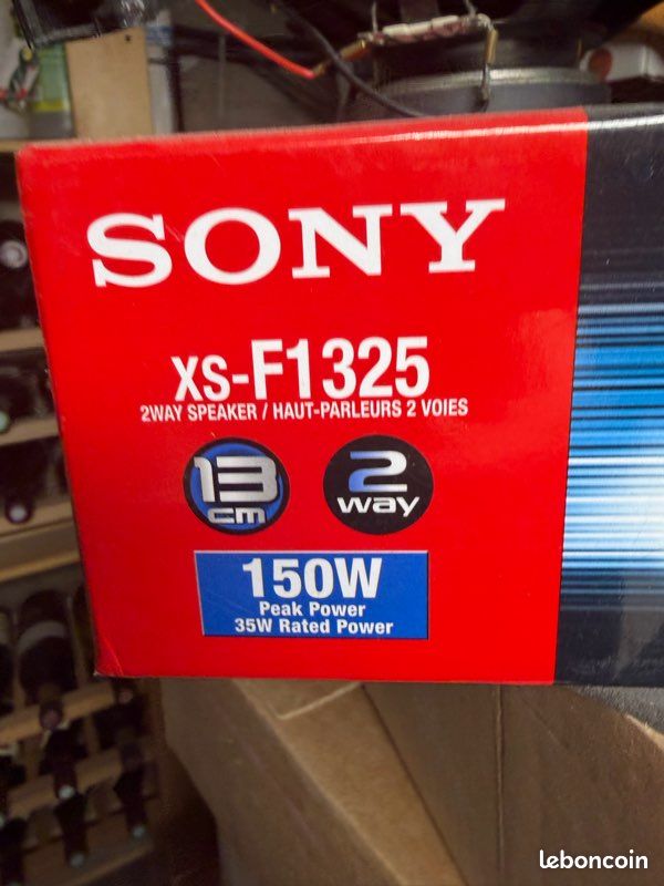 Haut parleur voiture Sony xs-F1325 (image 1)