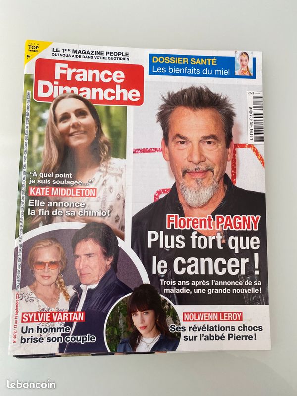 Magazine France Dimanche - 4072 à 4076 (image 1)