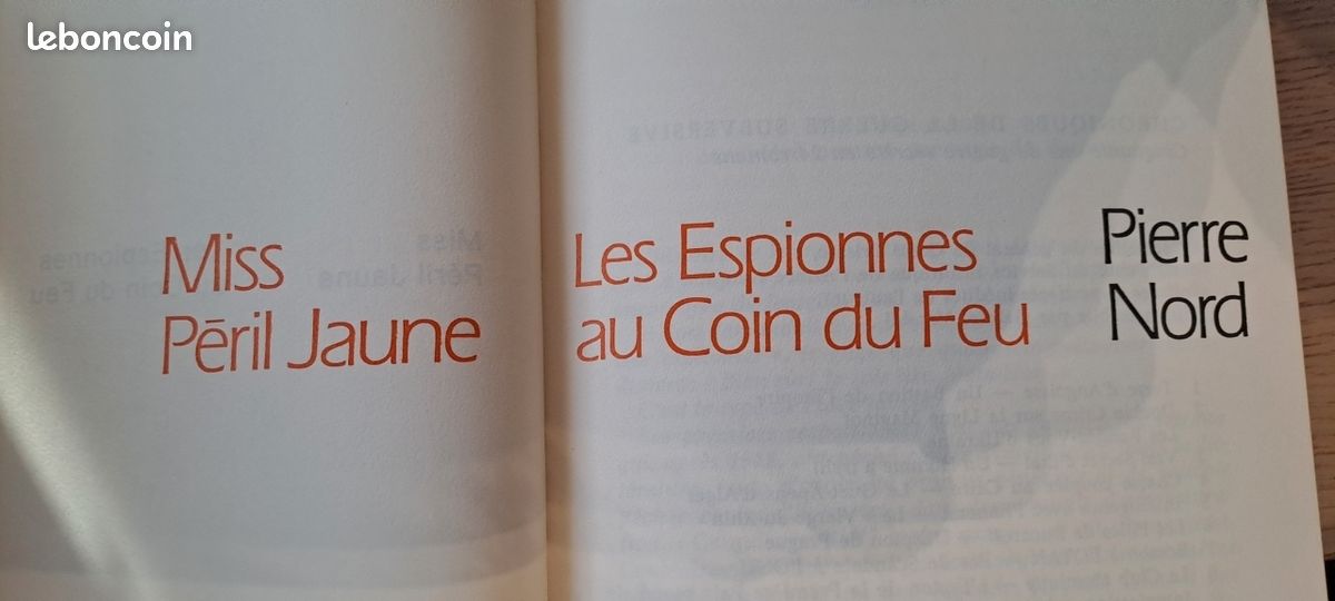 Don 13 ouvrages roman policier Pierre Nord (retrait avant le 19 août) (image 11)