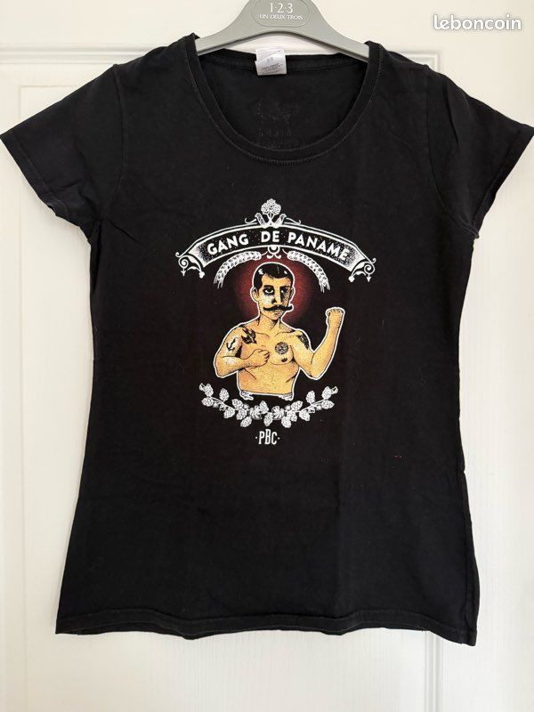 T-shirt PBC noir (image 1)