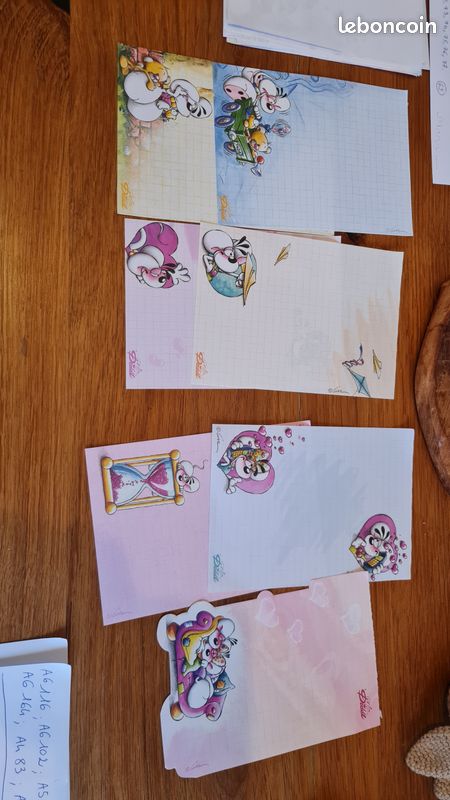 Lot 120 feuilles Diddl (image 11)