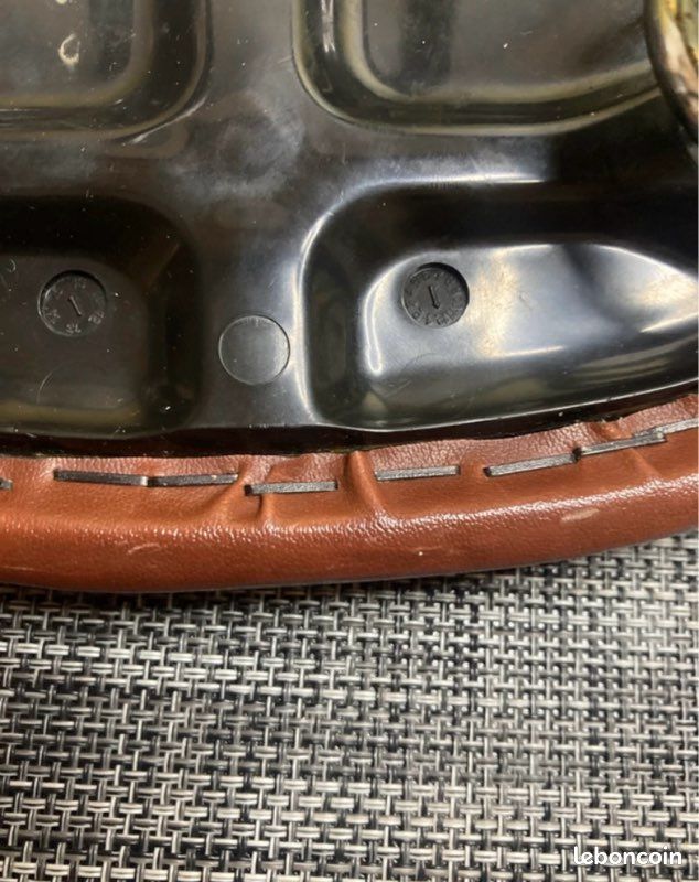 Selle Vélo Vintage Selle Royal Années 80 - Plastique Marron/orange, Rétro, Vegan