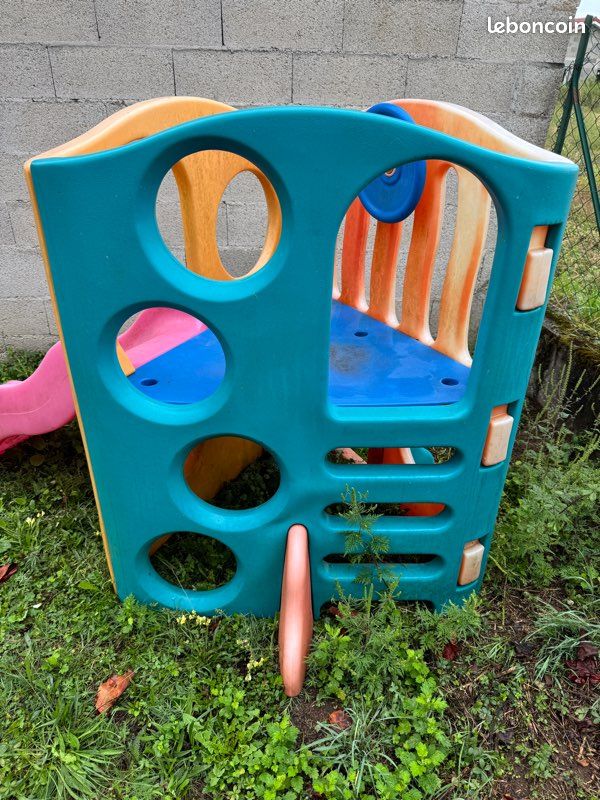 Cabane enfant toboggan extérieur (image 3)