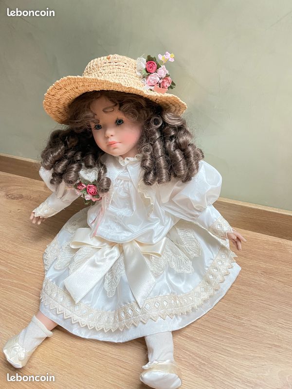 POUPÉE COROLLE DE 75 cm signée et numérotée collection catherine réfabert EUR 200,00 - FR