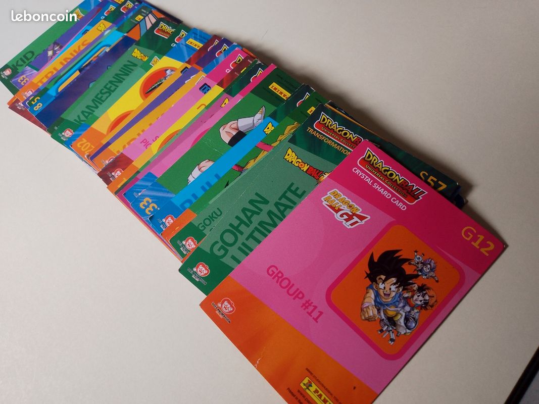 Bonjour vend carte Dragon ball Z édition illmité plus Dragon ball (image 1)
