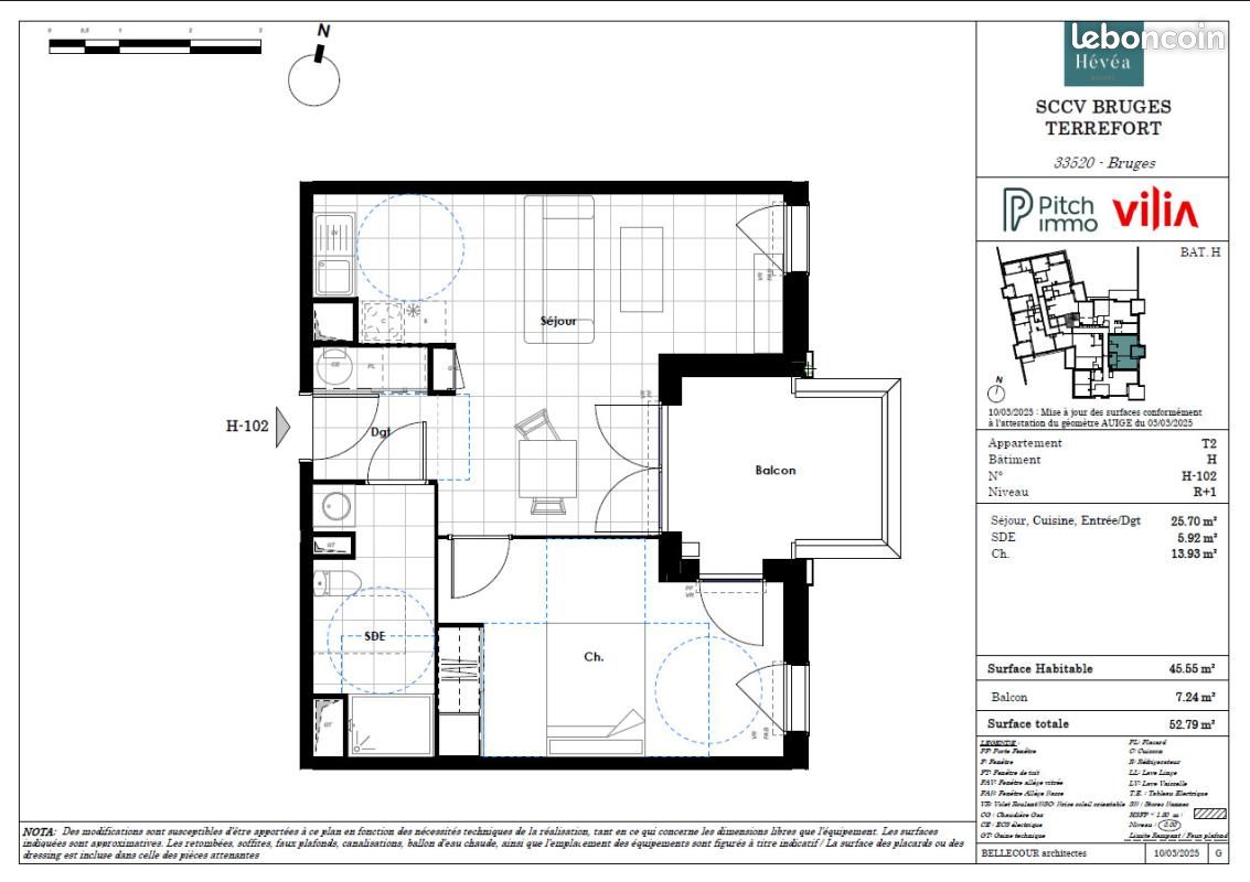 Maison 2 pièces 45 m² · à Bruges · 45 m² · 668 €