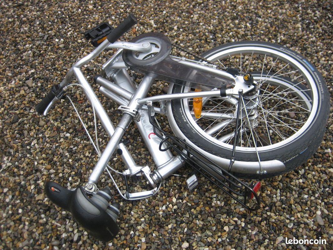 Vélo pliable COMPASS alu 3V Roues 20P (image 3)