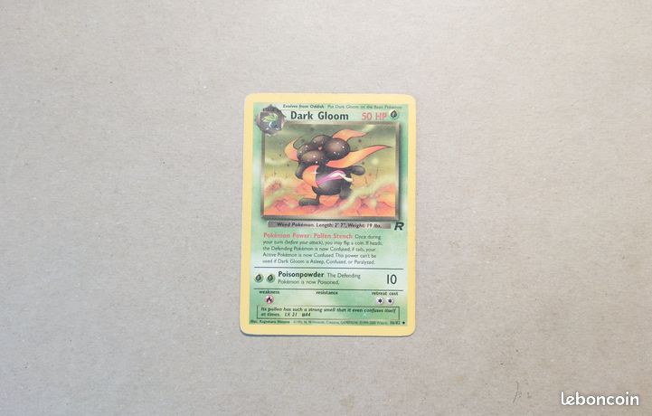 dark gloom pokemon card price - 198/197 - Obsidian Flames - Illustration Rare Grass Poisonpowder (10) The Defending Pokémon is now Poisoned Pokemon Team Rocket (1st Edition)