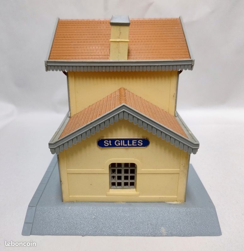Maquette De Gare Lusigny Jouef HO - Neuve, Non Montée, En Plastique, Fabriquée En France