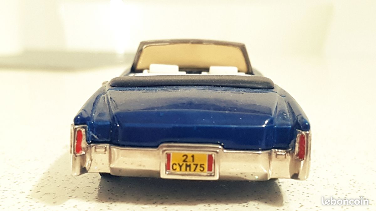 AMR 1/43 Cadillac Eldorado Coupé 1971 - Blanc - Miniature De Collection Française - Occasion