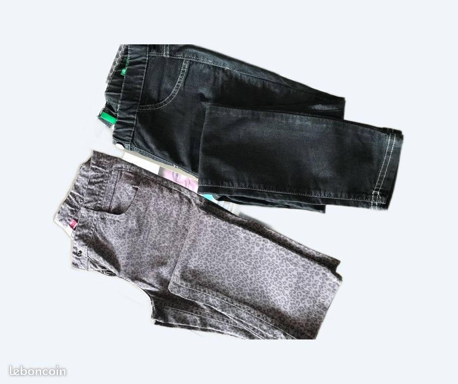 Lot 2 jeans 12 ans (image 1)