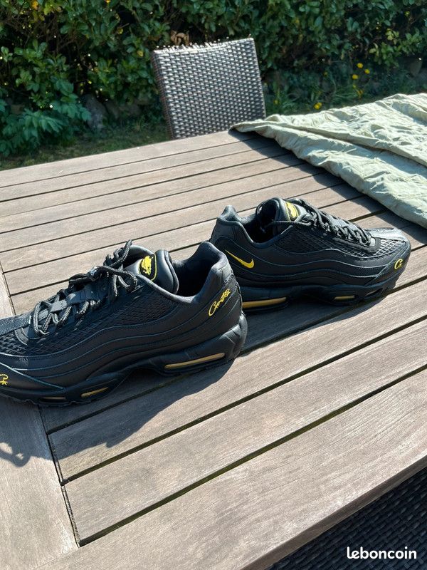 Air Max 95 Corteiz Noir Et Jaune Nike Air MAX 95 X Corteiz Noir