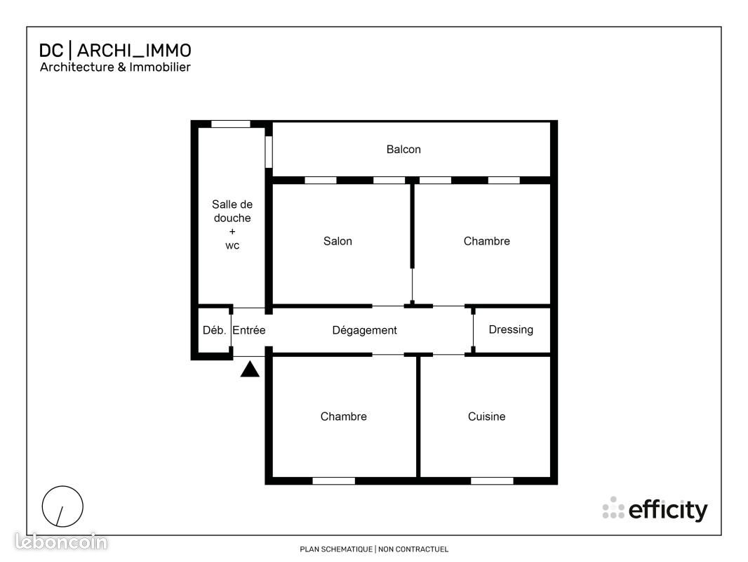 Appartement 3 pièces 80 m² (image 4)