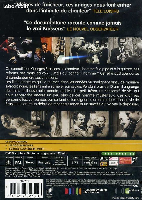 Le regard de brassens - dvd (image 2)