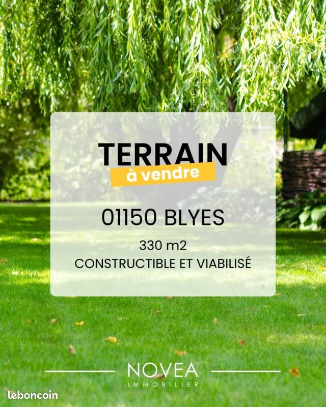 Terrain 330 m² Blyes · 107 000 €
