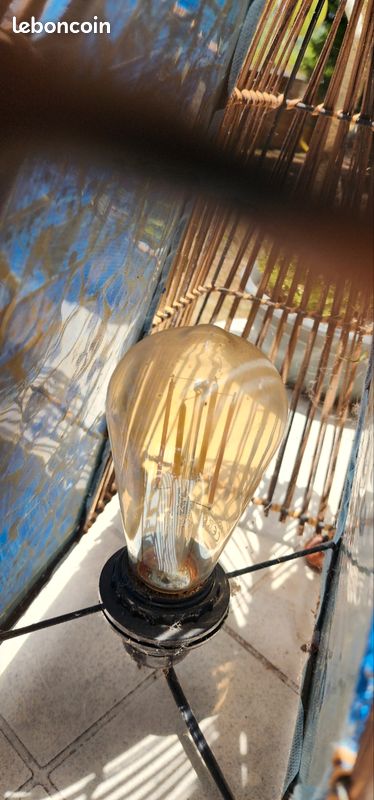 Lampe mosaïque bleue + ampoule connectée (image 5)
