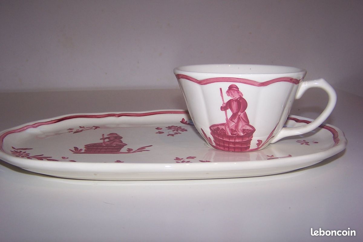 Bol et soucoupe longchamp (image 1)