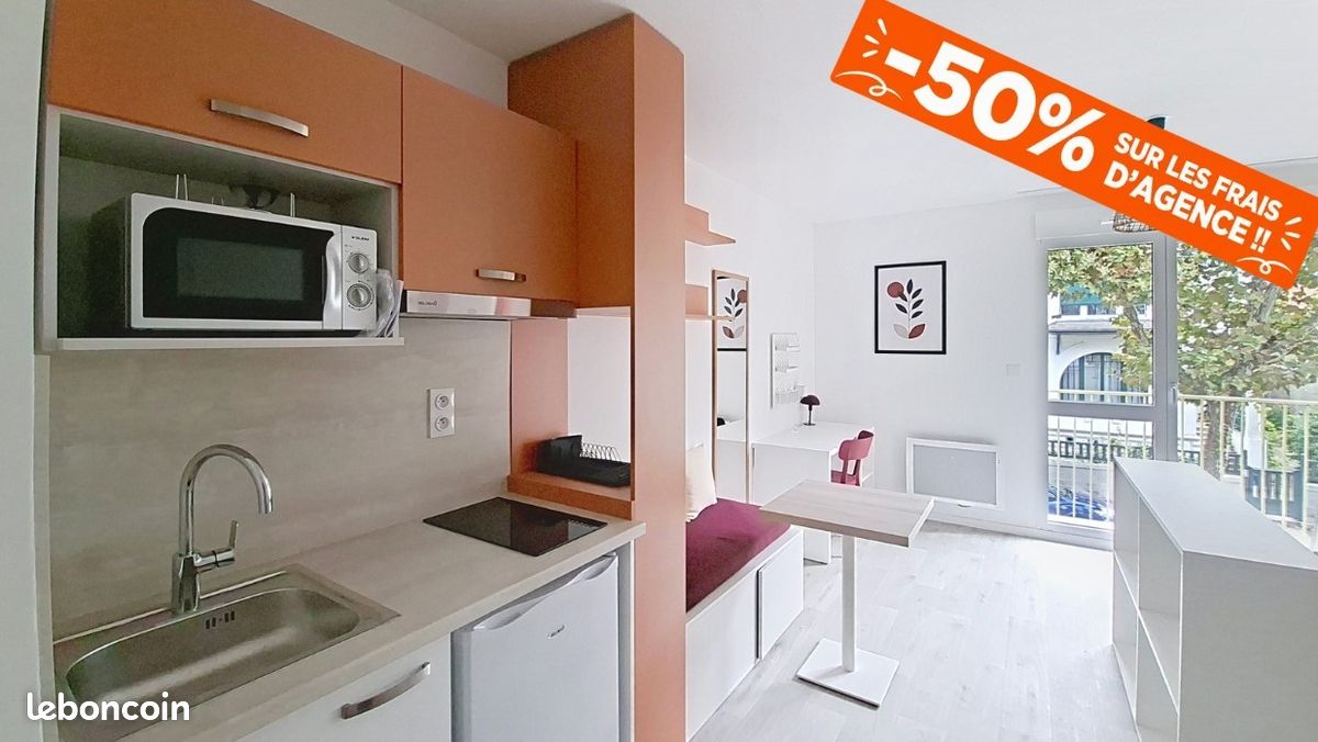 Appartement 1 pièce 20 m² · à Rochefort · 20 m² · 434 €/mois