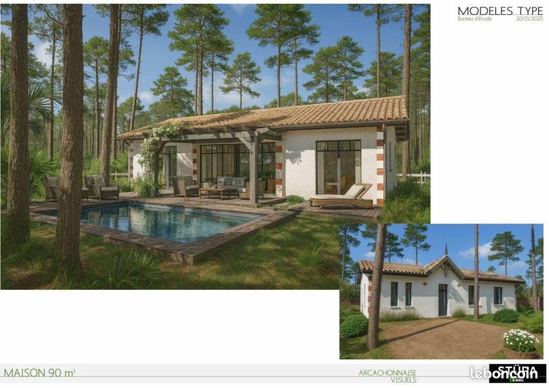 Terrain 750 m² Lacanau · 365 000 €
