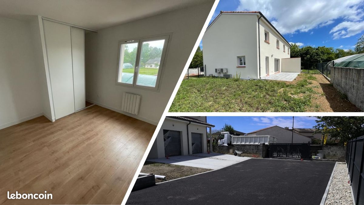 Maison 4 pièces 100 m² · à Saint-Jory · 100 m² · 1 237 €/mois