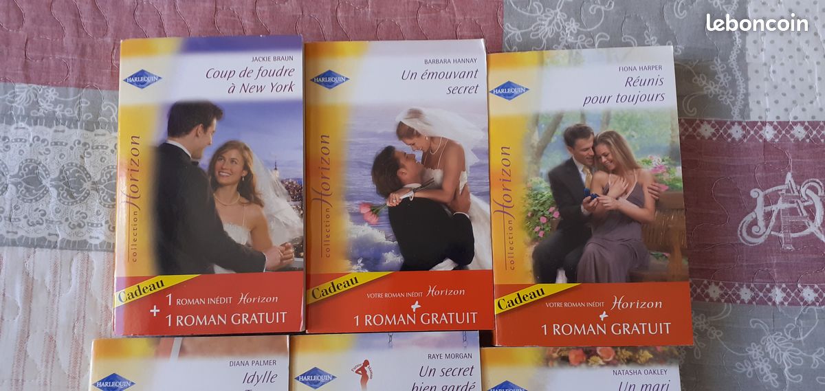 Lot de 6 livres Harlequin collection Horizon (image 1)