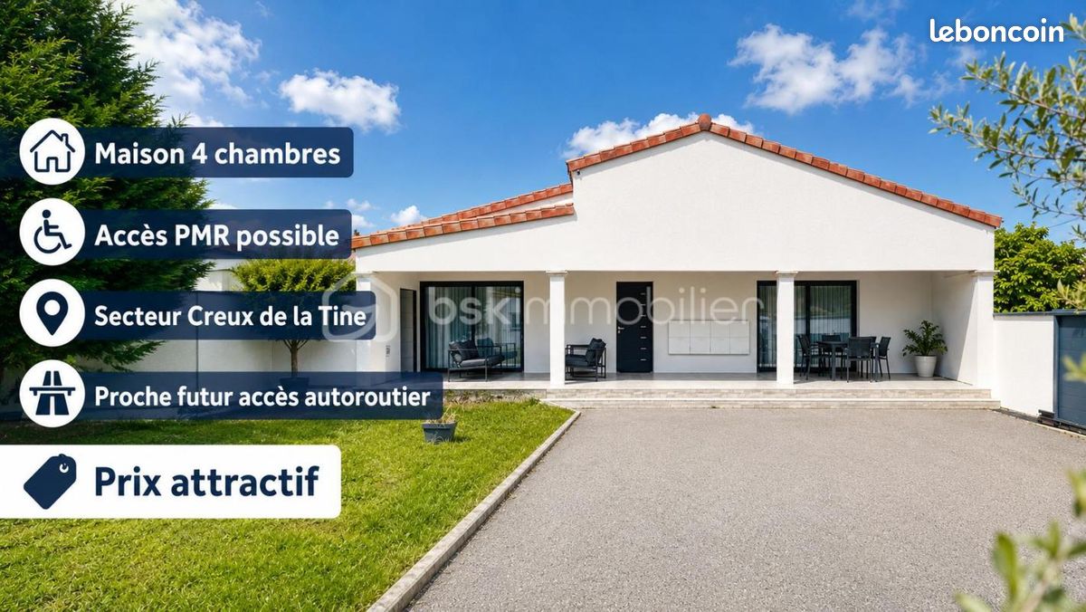 Maison 6 pièces 137 m² · à Albon · 137 m² · 287 000 €