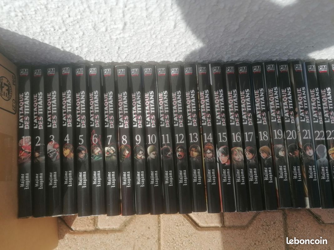 Attaque des Titans - Collection complète tomes 1 à 34 + Beginning (édition standard) (image 3)
