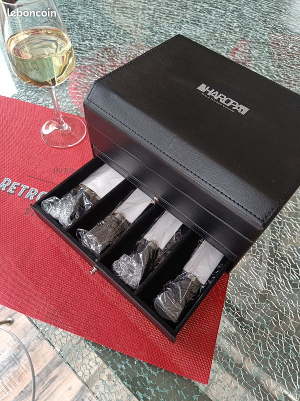 Coffret dégustation tire bouchon et couteaux fromage (image 4)