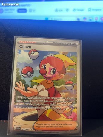 clown pokemon card Art The Clown Pokemon Card