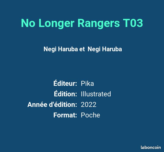 No Longer Rangers T03 - Negi Haruba et Negi Haruba (image 2)