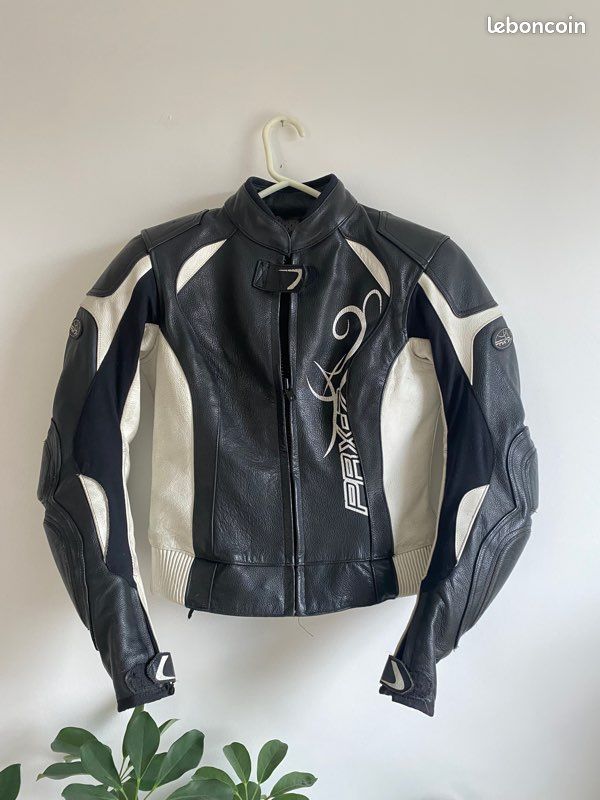 Veste de Moto femme en cuir - Taille XS/S (image 1)