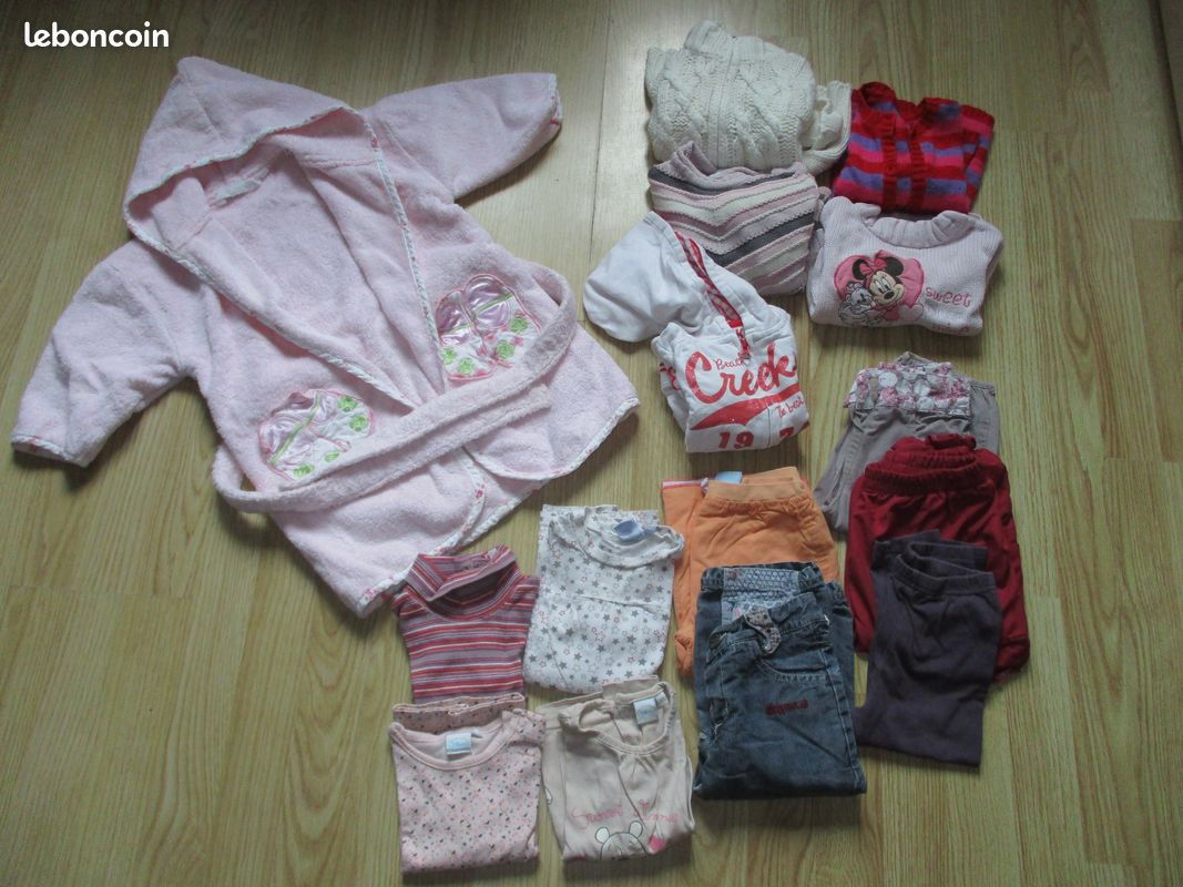 Lot de vêtements fille 18 mois (image 1)