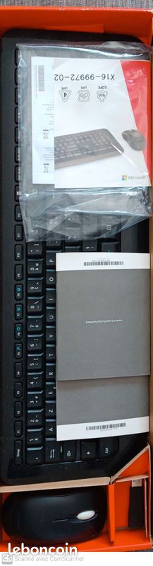 Clavier+ souris sans fil Microsoft Wireless Keyboard 800 (image 3)