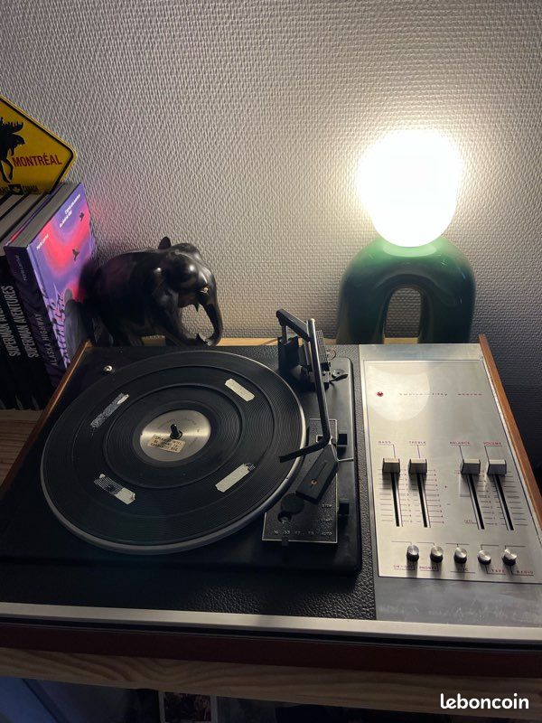 Platine Vinyle Vintage ITT KA 1255 – Pour Pièces Ou Réparation