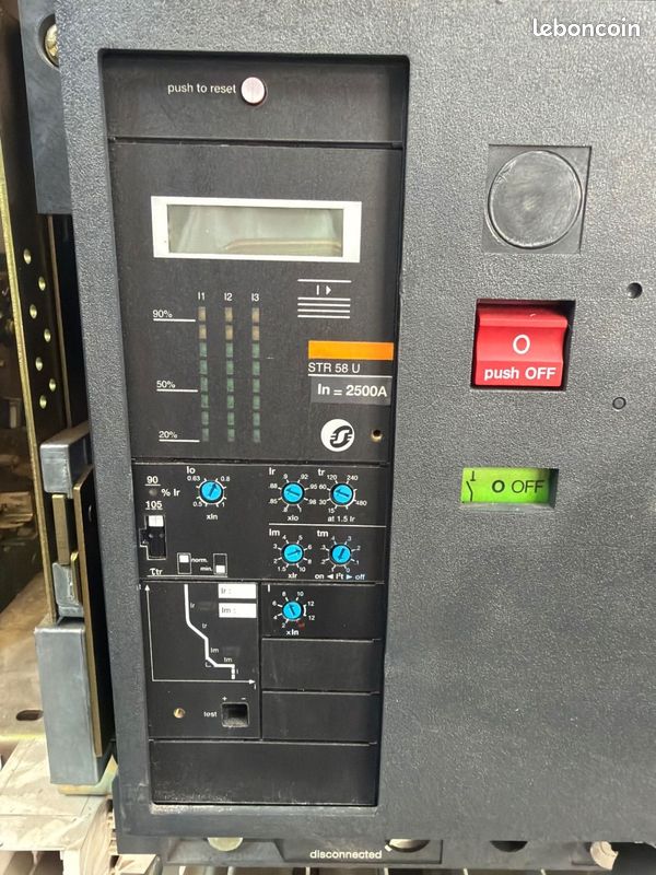 Disjoncteur de puissance klöckner moeller izm 32 nv-2500 – 2500a débrochable (image 3)