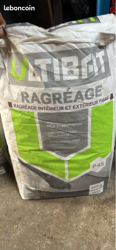 Sacs ragréage fibré ultimat Bricolage